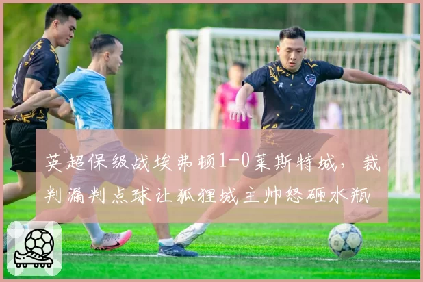 英超保级战埃弗顿1-0莱斯特城,裁判漏判点球让狐狸城主帅怒砸水瓶